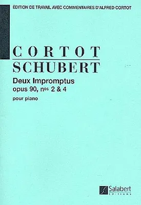 Produktbild von 2 impromptus op.90 nos.2+4pour piano