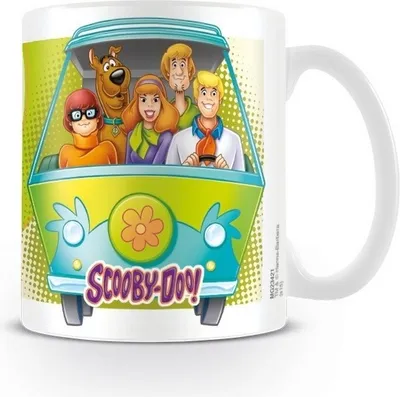 Obrázek produktu pro Scooby Doo - hrnek na kávu "Mystery Machine" PM1402 (jedna velikost) (bílá/zelená)