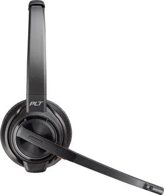 Zdjęcie produktu dla HP Poly Zestaw słuchawkowy Poly Savi 8220 UC DECT 1880–1900 MHz USB-A, Bezprzewodowy, Biuro/centrum telefoniczne, 160 g, Zestaw słuchawkowy, Czarny