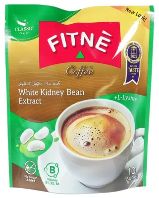 Produktbild von Fitne Coffee 3in1 Instant Coffee White Kidney Bean Extract 150g