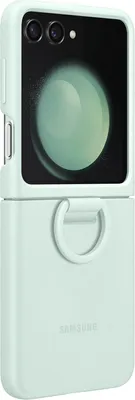 Produktbild von Samsung Silicone Case m. Ring Galaxy Z Flip5 grün