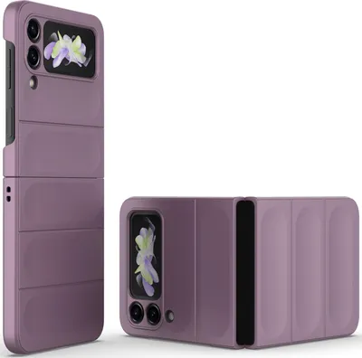 Immagine prodotto di Custodia per Samsung Galaxy Z Flip 3 5G Custodia rigida PC opaca antiurto antiscivolo Viola