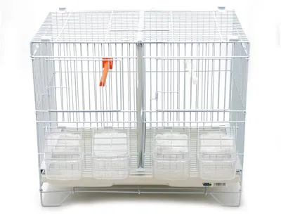 Vogelbrutkäfig M/L 40x27x35 cm mit Zubehör