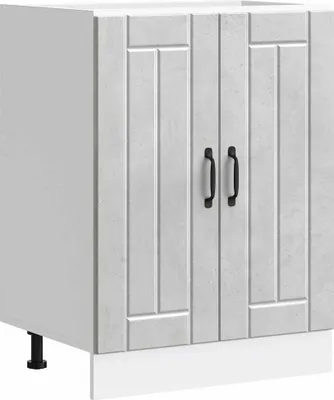 Produktbild von Möbel Spülenunterschrank Lucca Betongrau Holzwerkstoff - Küchenschränke &21218