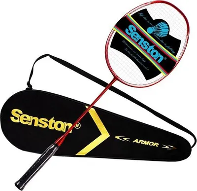 Produktbild von Leichtgewichts-Badminton-Schläger mit Tasche