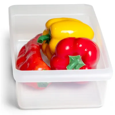 Produktbild von Novaliv Kühlschrank Organizer 30,5 x 7,5 x 16 cm BPA-frei Ordnung Germany Kühlschrankorganiserset Lebensmittelecht Aufbewahrung für Küche Haushalt Spühlmaschinenfest Ordnungssystem Küche