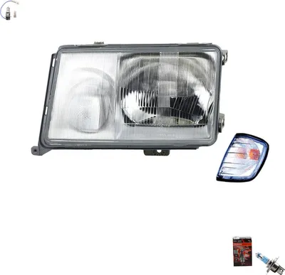 Produktbild von Scheinwerfer + Osram Night Breaker Laser passend für Mercedes W124 Links 1248205961 1248203559 A1248205961 1248260943 A1248260943 Johns