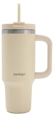 Produktbild von ContiGo! Streeterville Thermobecher mit Strohhalm 880 ml – Oatmilk