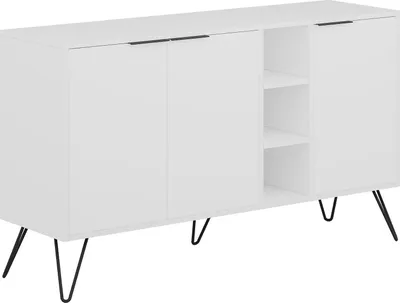 Produktbild von Holzbuffet "Clara" - 142 x 35 x 83 cm - Weiß