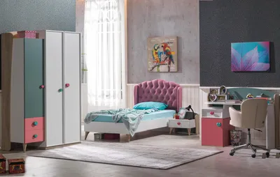 Produktbild von Kinderzimmer CANDY, 4-tlg.