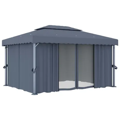 Immagine prodotto di Padiglione con tenda 4x3 m in alluminio antracite