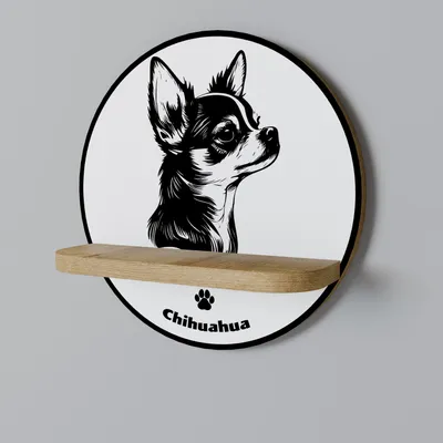 Obrázek produktu pro CHIHUAHUA DOG Kulatá police