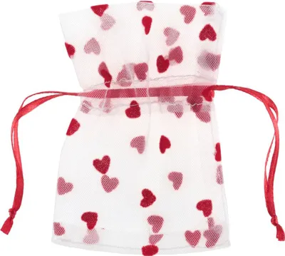 Produktbild von Geschenkbeutel Herzilein 7,5 x 10cm