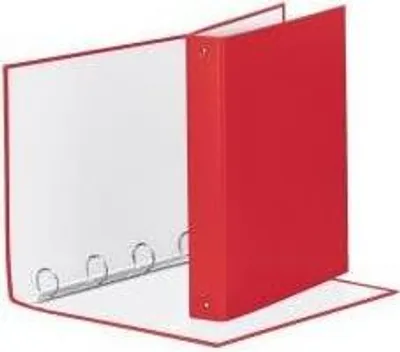 Image de Esselte 395792920 Boîte de classement Plastique Rouge