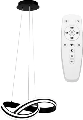 Produktbild von tooLight Hängelampe APP817-CP RING BLACK