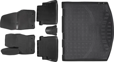 Image de 3D Tapis en caoutchouc pour Ford Kuga 2013-2019 et bac de coffre NORM