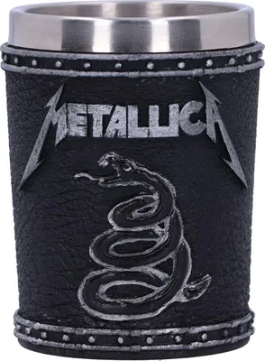 Produktbild von Metallica Schnapsglas The Black Album