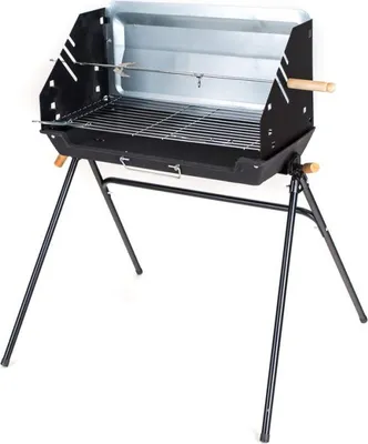 Obrázok produktu pre Záhradný gril na drevené uhlie na grilovanie a opekanie.