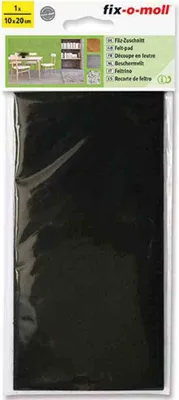 Produktbild von Filz-Zuschnitte braun 100 x 200 mm
