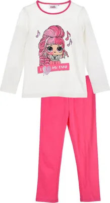 Produktbild von L.O.L. Surprise! Schlafanzug Kinder Pyjama , Farbe:Weiß, Größe:110