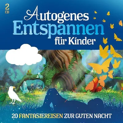 Produktbild von Autogenes Entspannen für Kinder - 20 Fantasiereisen zur Guten Nacht