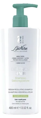 Produktbild von BioNike Defence Hair, Haarshampoo, reinigend und talgregulierend, 400 ml