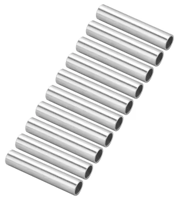 Aluminiumrohr 10 mm, 10 Stück, rund, für Robotik