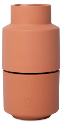 Gewürzmühle mit Keramikmahlwerk, verstellbar, 1 Stück, orange