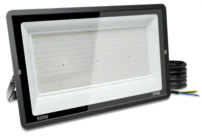 LED-Strahler 500 W, 50.000 lm, IP66, kaltweiß 6500 K, für Außenbereiche
