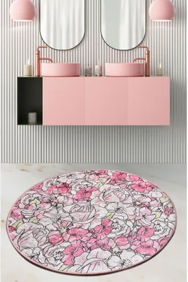 Image de Mijolnir, Rosa- CHL4277, Multicolore, Tapis de bain, 700 g/m², 100 % micropolyamide