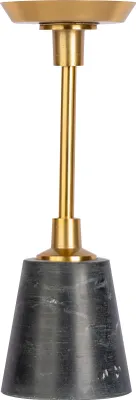 Produktbild von Kerzenständer Tilo 200 Schwarz / Gold