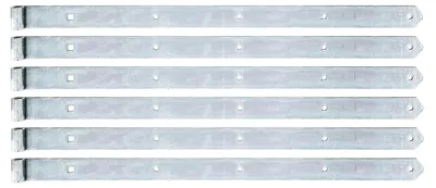 Ladenband Stahl verzinkt, 800x45 mm, 6 Stück