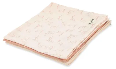 Obrázek produktu pro Trixie dětské mušelínové plátýnka bavlna 3-pack 55x55cm Rosy Rabbit - univerzální