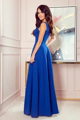 Produktbild von Kleid NUMOCO CINDY 246-3 BLAU Größe: XL