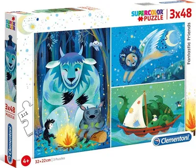 Produktbild von CLEMENTONI 3x48 T Friends     0