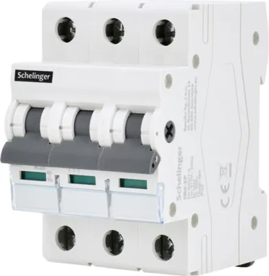 Zdjęcie produktu dla SCHELINGER Rozłącznik Izolacyjny 4P 100A IP20 Szyna 35mm A11-SR8-4P-100