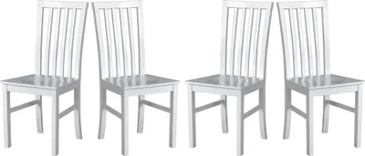Produktbild von Esszimmerstuhl 4x "MILANO 1 D", weiss