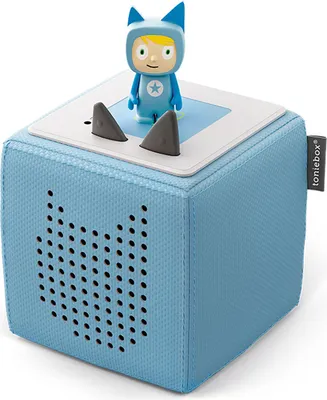 Produktbild von Tonies 03-0012 - Toniebox Starterset Blau (Kreativ-Tonie)