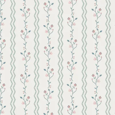 Produktbild von Laura Ashley Vlies Tapete | Blencow Stripe Dark Duck Egg Blau
