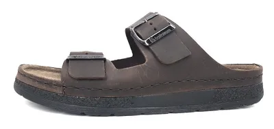 Produktbild von Berkemann Adam Herrenschuhe Hausschuhe Pantolette Braun Freizeit, Schuhgröße:EUR 41.5 | UK 7.5