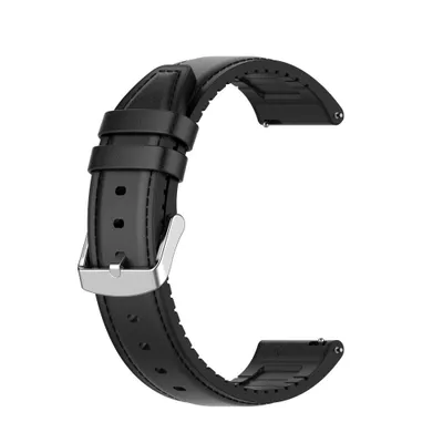 Obrázek produktu pro Řemínek 20mm (W007) - Samsung Galaxy Watch 4/5/Active 2, Huawei Watch GT 3 (42mm)/GT 3 pro (43mm) - černá