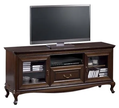 Image de TV-Lowboard Table de télévision Sideboard Armoire TV Tableau TV Console média