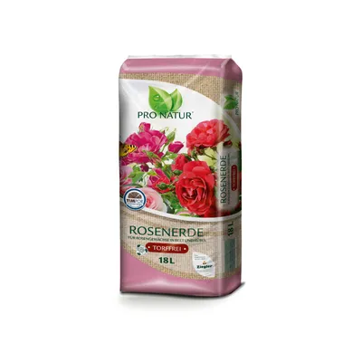 Produktbild von Pro Natur Rosenerde Kultursubstrat, torffrei, 18 Liter