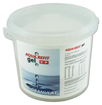 Produktbild von AQUA.REFIT Gel-Granulat 2,0 kg – Hochwertiges Granulat zur Gel-Erzeugung für Wasserbetten & Spezialanwendungen – Feine Körnung, starke Wasserbindung, einfache Dosierung