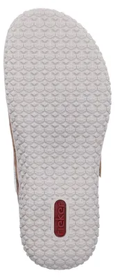 Obrázok produktu pre Dámske sandále Rieker s platfomou a dvoma remienkami na suchý zips V0300, veľkosť: 39 EU, farba: viacfarebné
