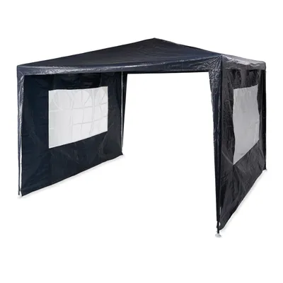 Produktbild von relaxdays Pavillon 3x3 m mit 2 Seitenteilen