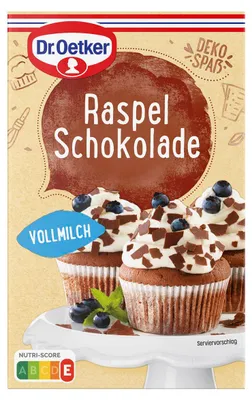 Zdjęcie produktu dla Dr Oetker tarta czekolada do dekoracji wypieków mleczna opakowanie 100 g