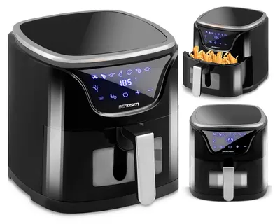 Obrázok produktu pre Frytkownica beztłuszczowa Air fryer BD-652 czarno-srebrna