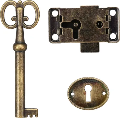 Immagine prodotto di Armadietto porta serratura set chiave gioielli antichi make-up cabinet mobili porta cassetto serratura