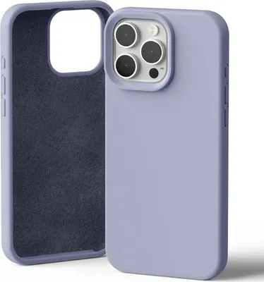 Productafbeelding van Mercury Siliconen hoesje voor iPhone 16 Pro Max, 6,9 inch, kleur: lavendel